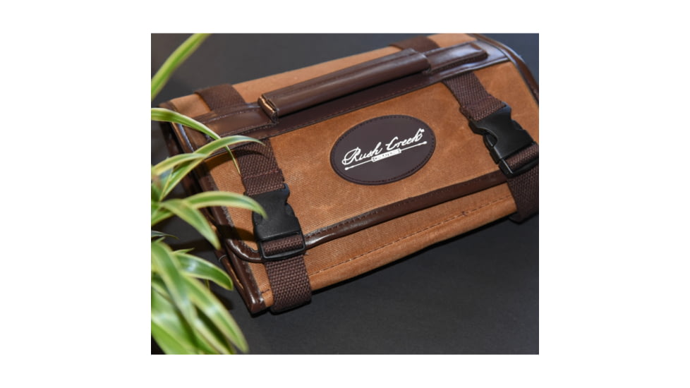 Rush Creek Creations Ultimate Pistol Cleaning Mat, Canvas, Brown, 42-2002