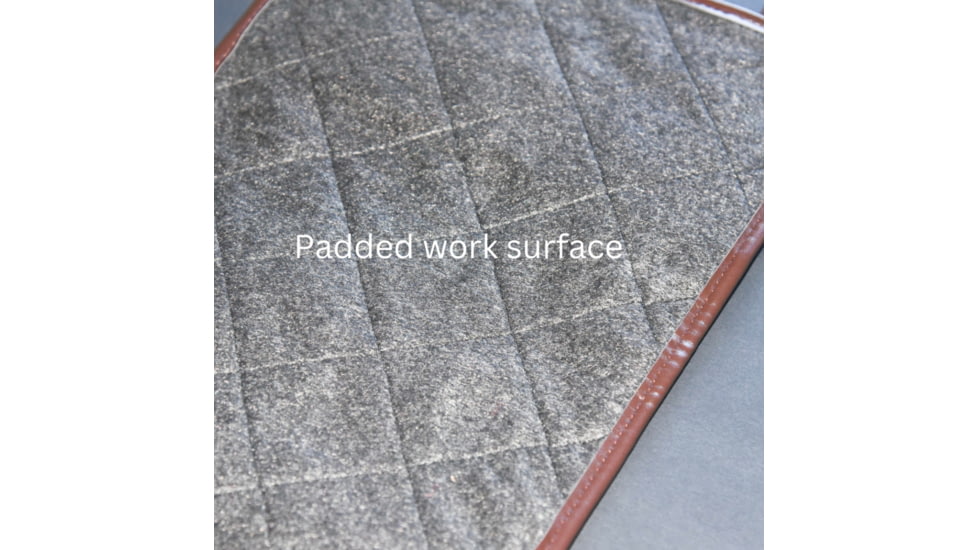 Rush Creek Creations Ultimate Pistol Cleaning Mat, Canvas, Brown, 42-2002