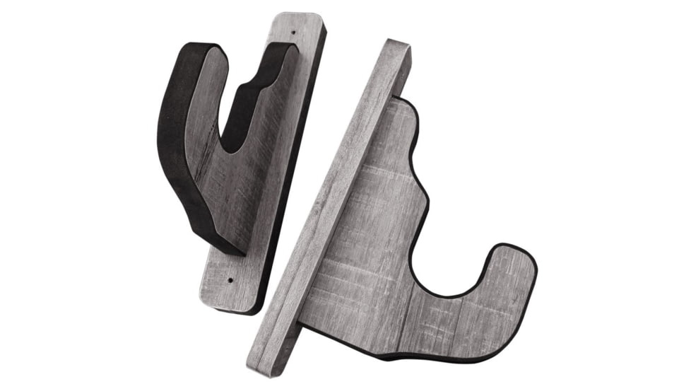 Rush Creek Creations Wall Gun Display Hooks, Barn Wood, 10.2 x 1.7 x 6.2, 38-4086
