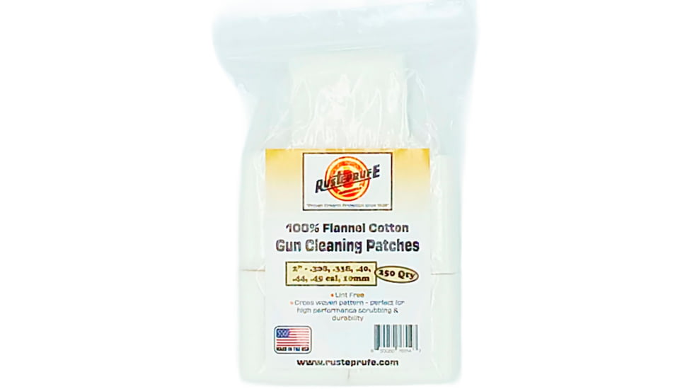 Rusteprufe 2in Flannel Cotton Cross Woven Patches, 500 CT, 1410859