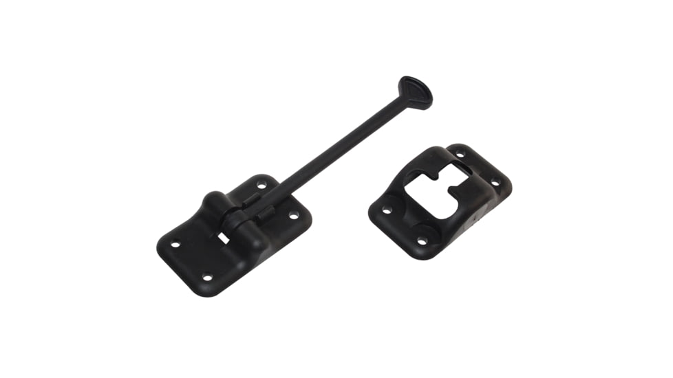 RV Designer Plastic T-Style Entry Door Holder 6, Black, E236