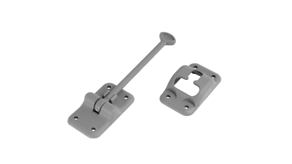 RV Designer Plastic T-Style Entry Door Holder 6, Gray, E238