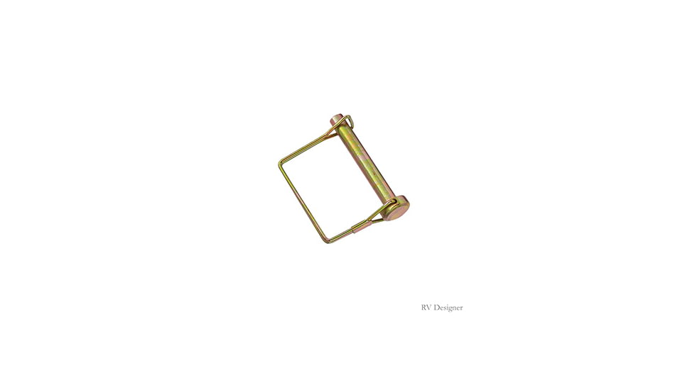 RV Designer Safety Lock Pin 3/8in x 2 1/4in, H426