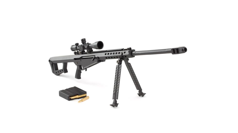 RW Minis .50 Cal Rifle, Replica 1/3 scale, non-firing model, Black, RWBLK50