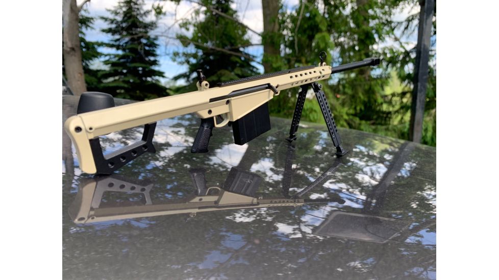 RW Minis .50 Cal Rifle, Replica 1/3 scale, non-firing model, Tan, RWFDE50
