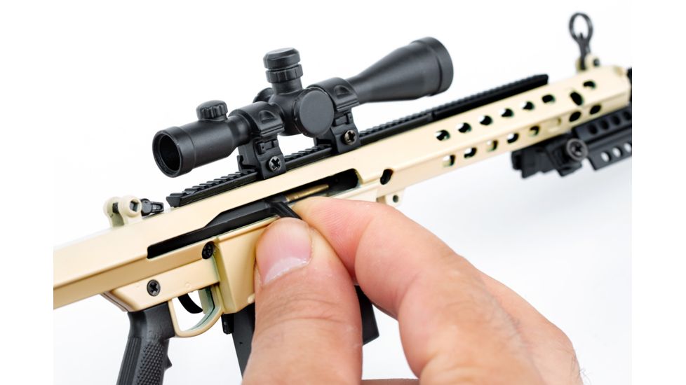 RW Minis .50 Cal Rifle, Replica 1/3 scale, non-firing model, Tan, RWFDE50