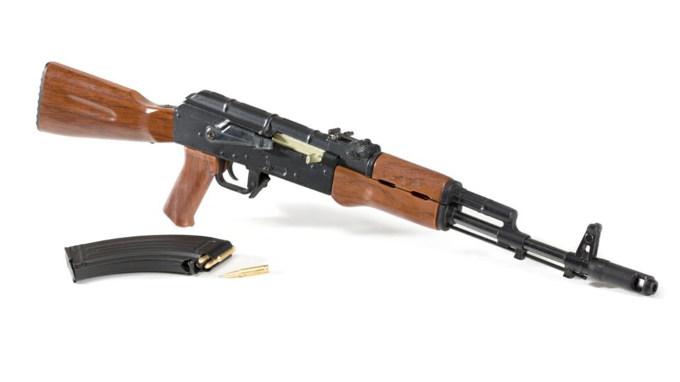 RW Minis AK-47, Replica 1/3 scale, non-firing model, Black, RWWDAK47
