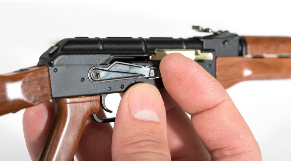 RW Minis AK-47, Replica 1/3 scale, non-firing model, Black, RWWDAK47