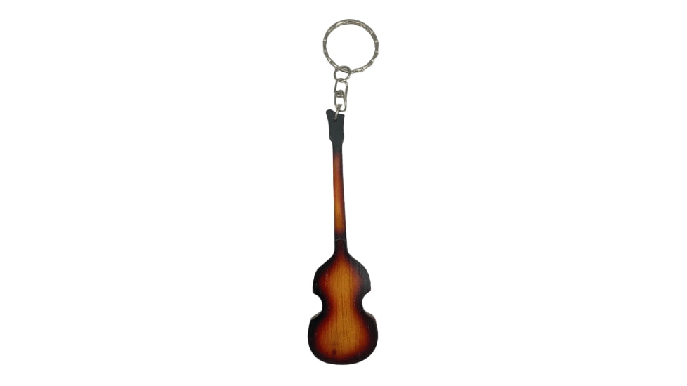 RW Minis Bass Guitar Replica Keychain, Natural, 02.0007.00