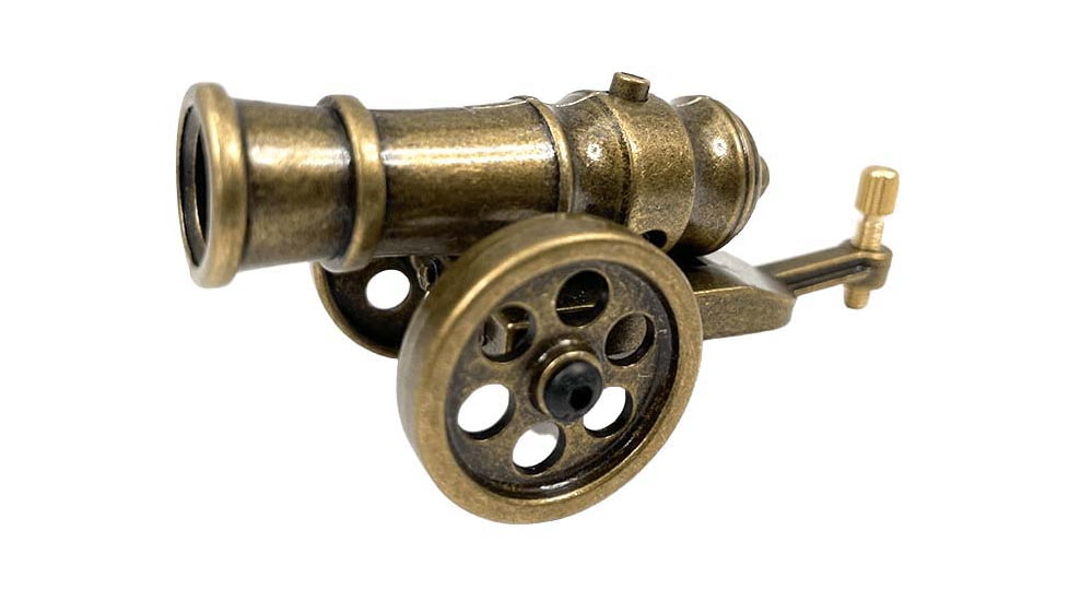 RW Minis Cannon With 5 Shells 1-5 Scale Replica, Metal, 01.0009.01