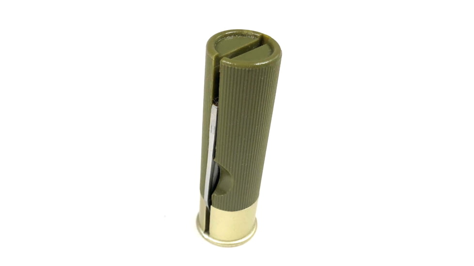 RW Minis Folding Knife - 16 Gauge, Stainless Steel blade, Green, 16GAOD