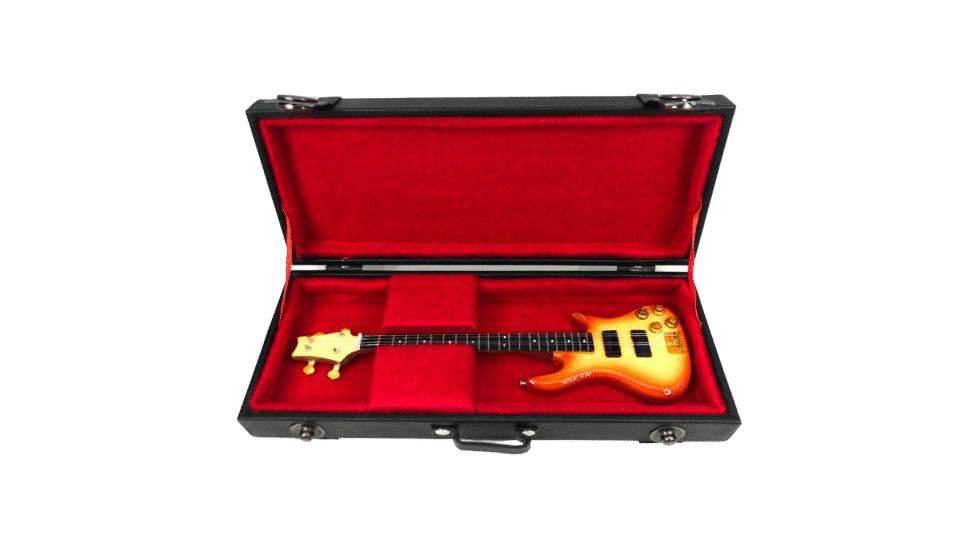 RW Minis Four String Bass Guitar Scale Replica, Natural, 02.0001.00