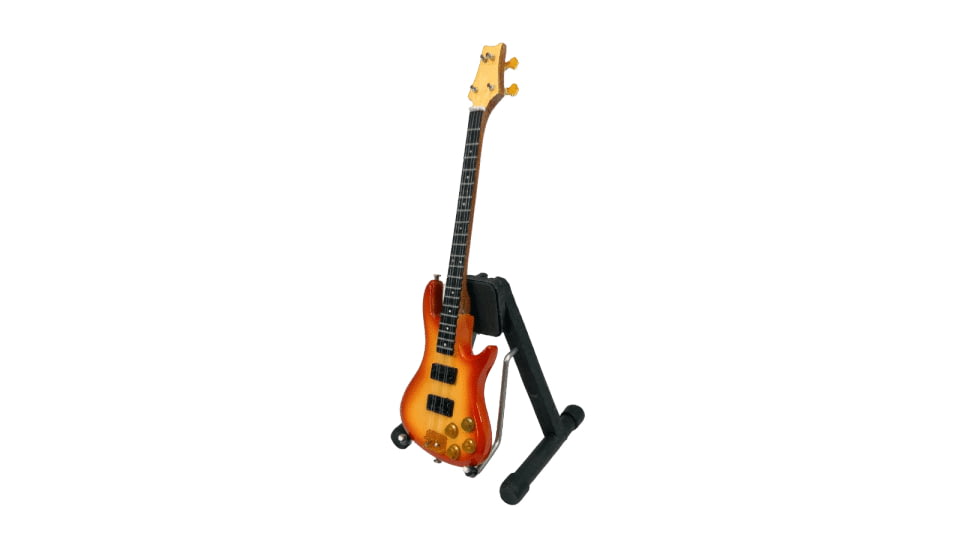 RW Minis Four String Bass Guitar Scale Replica, Natural, 02.0001.00