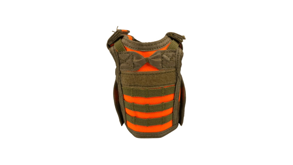 RW Minis Molle Vest Drink Cooler Scale Replica, Safety Orange, 04.0004.00