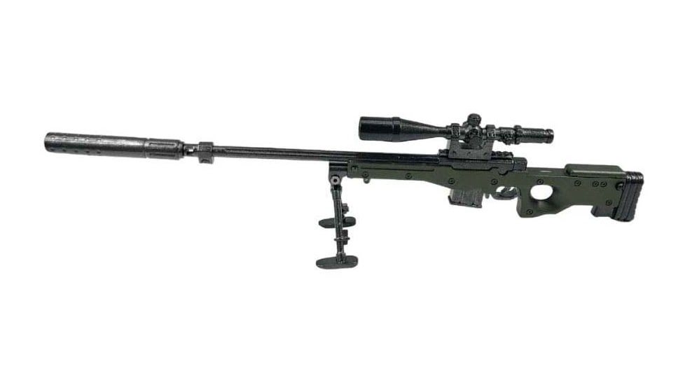 RW Minis Non-firing Cast AWM Rifle 1-5 Scale Replica, 01.0005.05