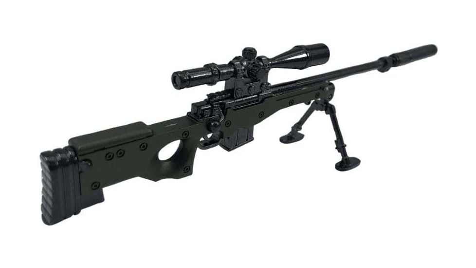 RW Minis Non-firing Cast AWM Rifle 1-5 Scale Replica, 01.0005.05