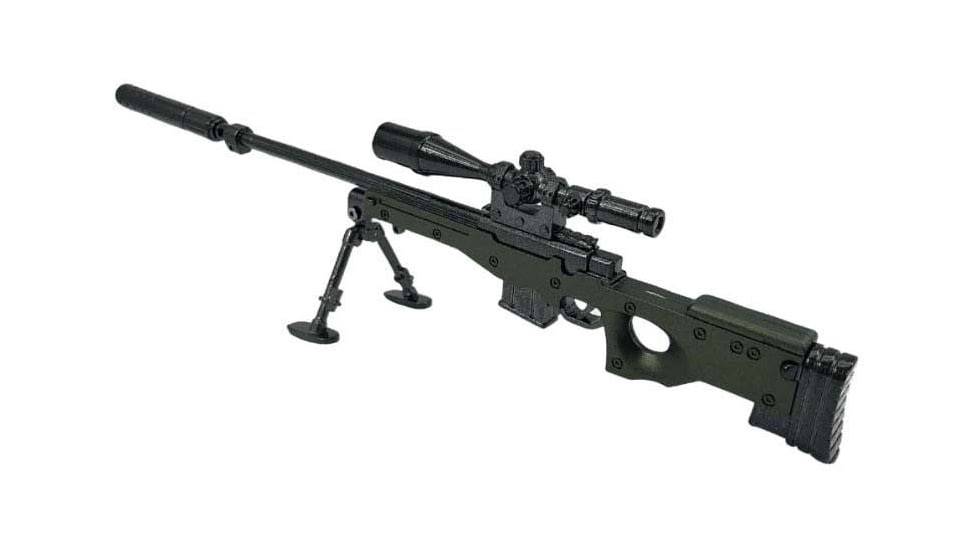 RW Minis Non-firing Cast AWM Rifle 1-5 Scale Replica, 01.0005.05