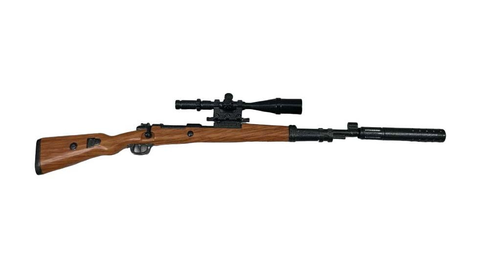 RW Minis Non-Firing Cast M98 Mauser 1-5 Scale Replica, Black, 01.0003.01
