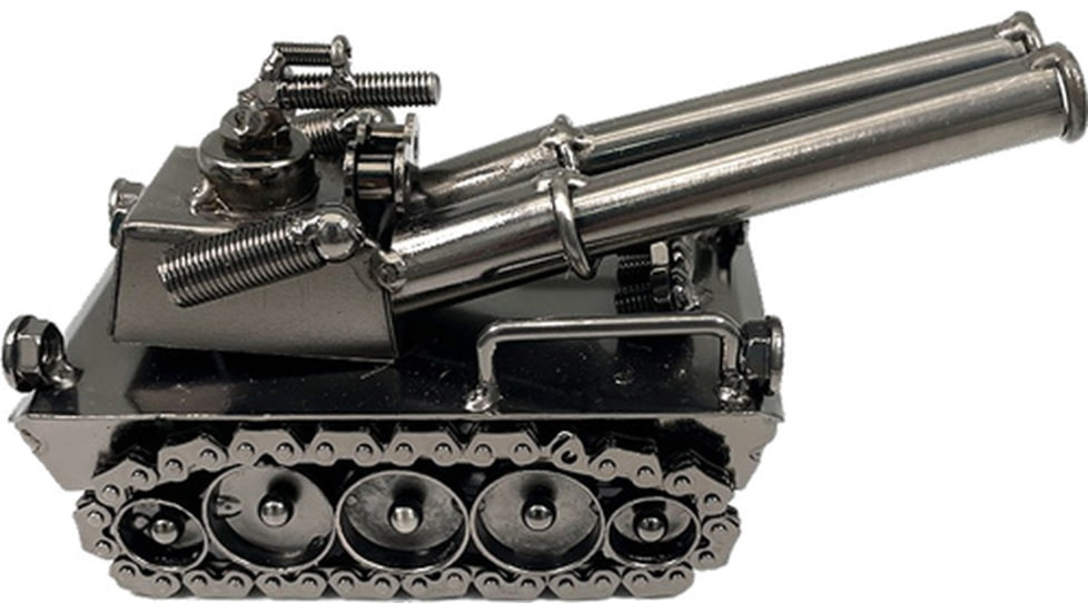 RW Minis Non-firing Double Barrel Tank, 1-5 Scale Replica, 01.0015.01