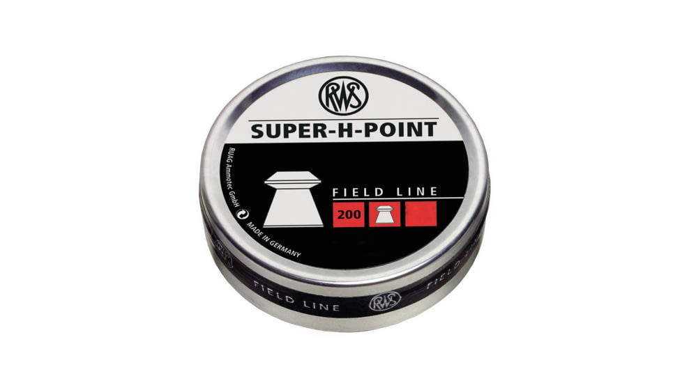 RWS Super-H Point Pellets .22 Pellet Lead 200 2317404