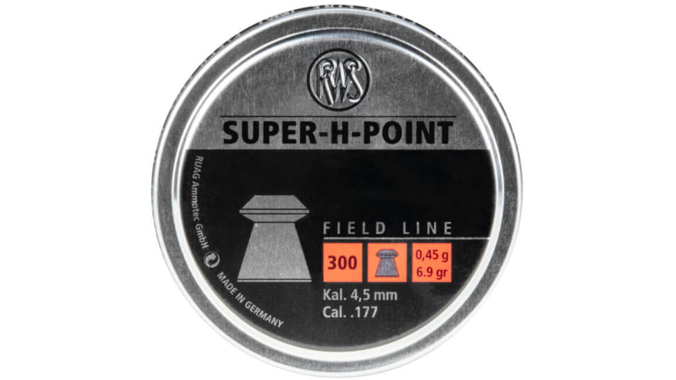 RWS Super-H-Point Field Line .177 Pellets