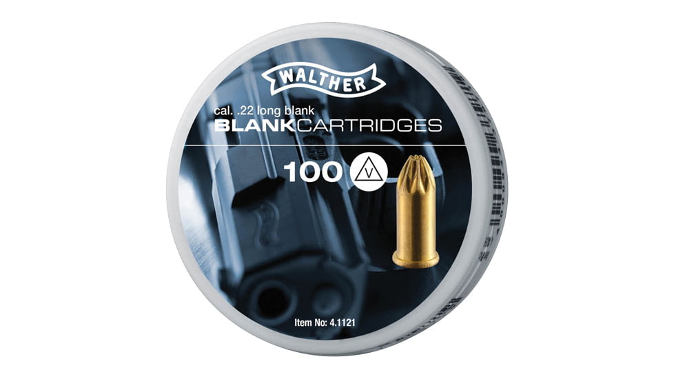 Rws Walther Blanks .22 Long 1000pk Noise Only Blanks 10-100pks !