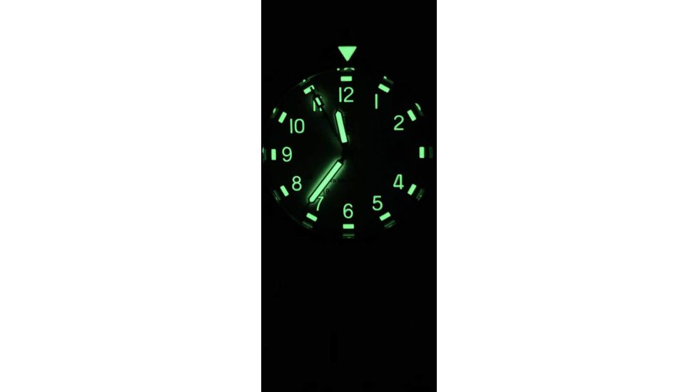 Smith &amp; Bradley Watches SANS-13 Tactical Sport Watch, Black Case/Black Dial, 42mm, SAN201