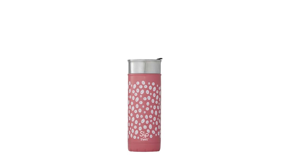 S'ip Happy Face Travel Mug, 16oz 20316-B18-07565