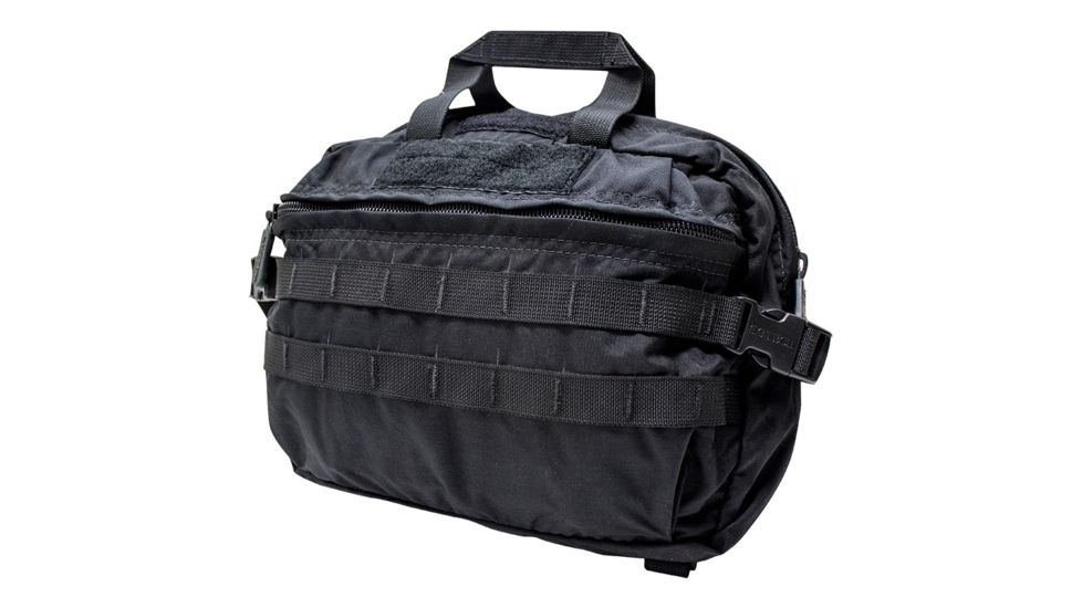 USED S.O.Tech Mission Go Bag A1,12.5x14x3in, Black MGBA1-BLK, EDEMO2, Condition Fair, Used