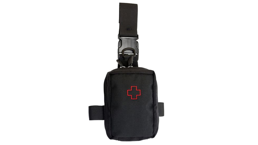 S.O.Tech Patrol IFAK, Thigh, Belt, Vest, Filled, LASD Approved, Black PIFAK-TBVS-KIT-BLK