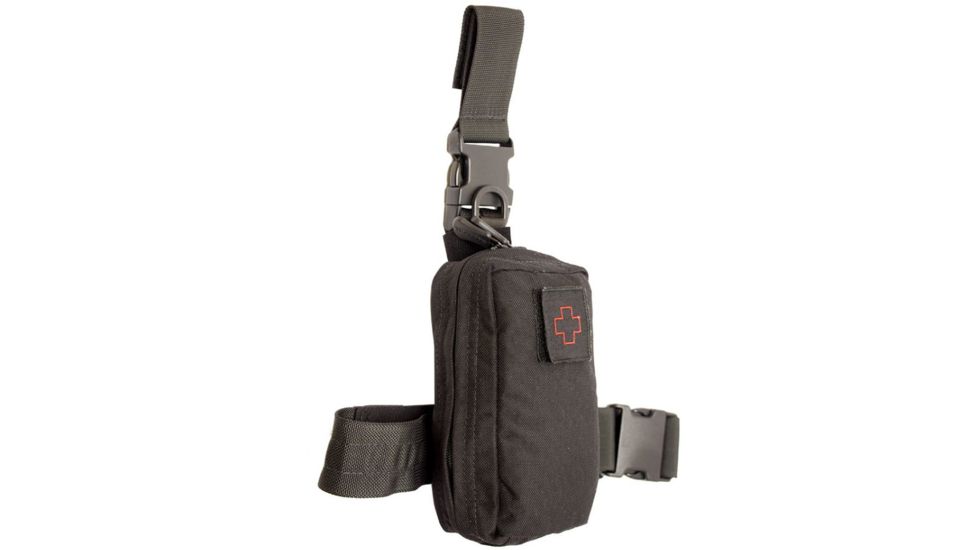 S.O.Tech Speed Clip IFAK Pouch, Black BIFAK-TBVS-BLCK