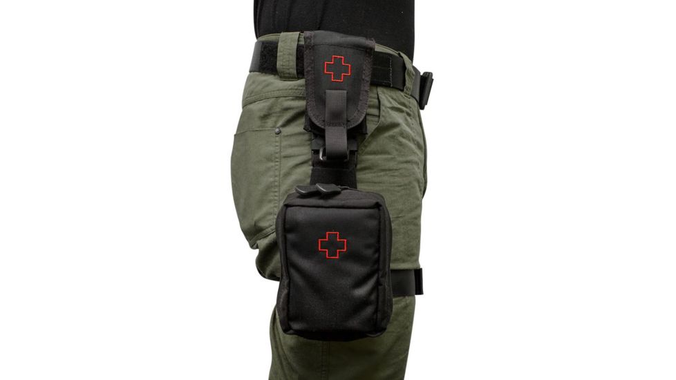 S.O.Tech Speed Clip Patrol Tourniquet Pouch, Black PTQP-BLK