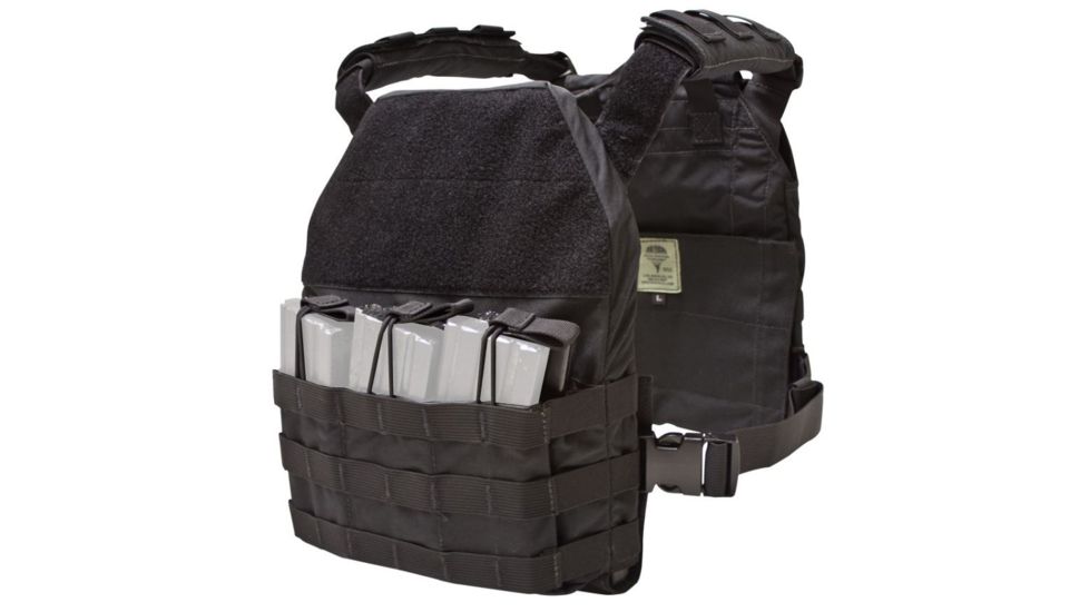 S.O.Tech Viper Vest MACTAC Plate Carrier, Black, Large VVMACTAC-L-BLK