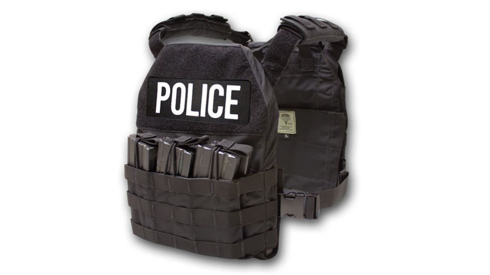 S.O.Tech Viper Vest MACTAC Plate Carrier, Black, Large VVMACTAC-L-BLK