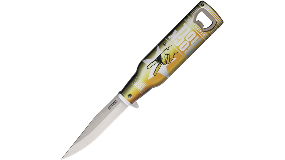 S-TEC Bottle Opener Linerlock A/O