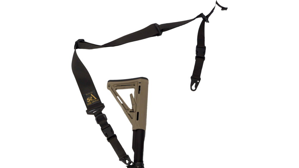 S2Delta C.L.A.S.H. Rifle Sling, Black, MRS2P-USA-BLK-CL