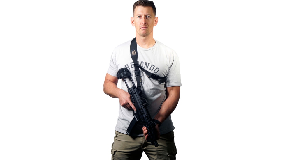 S2Delta C.L.A.S.H. Rifle Sling, Black, MRS2P-USA-BLK-CL