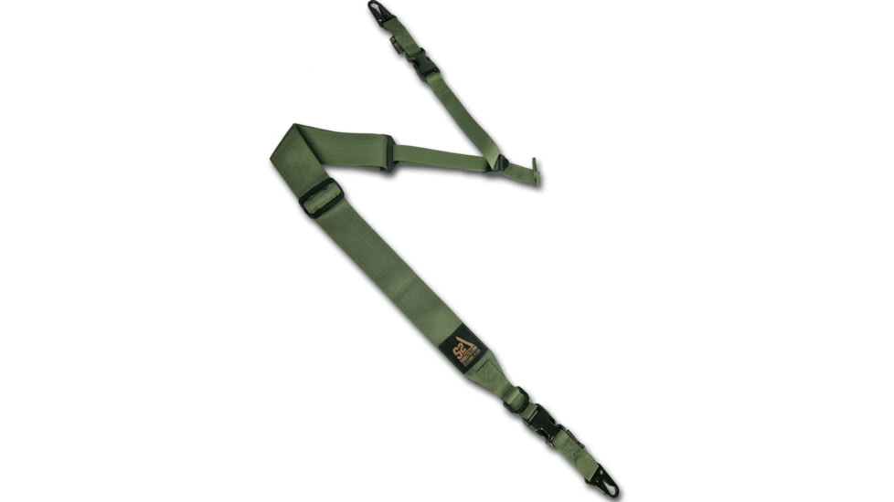 S2Delta C.L.A.S.H. Rifle Sling, Green, MRS2P-USA-GRN-SLING-HOOKS