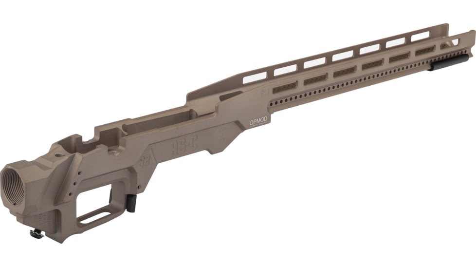 S2Delta OPMOD RS-C Remington 700 Short Action Chassis, FDE, RSC-SA700-OPMOD-FDE