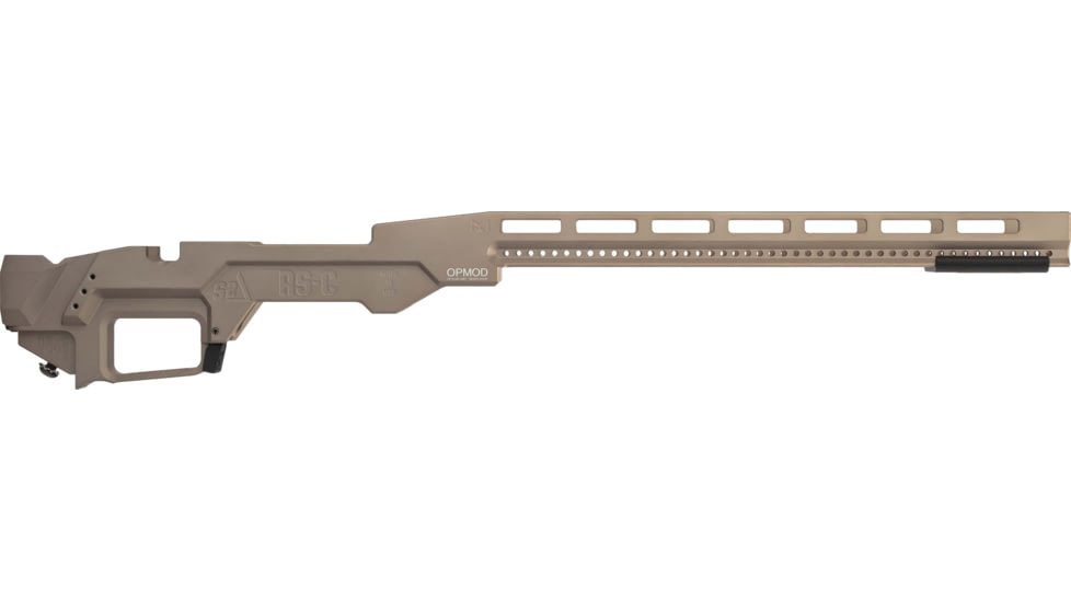 S2Delta OPMOD RS-C Remington 700 Short Action Chassis, FDE, RSC-SA700-OPMOD-FDE