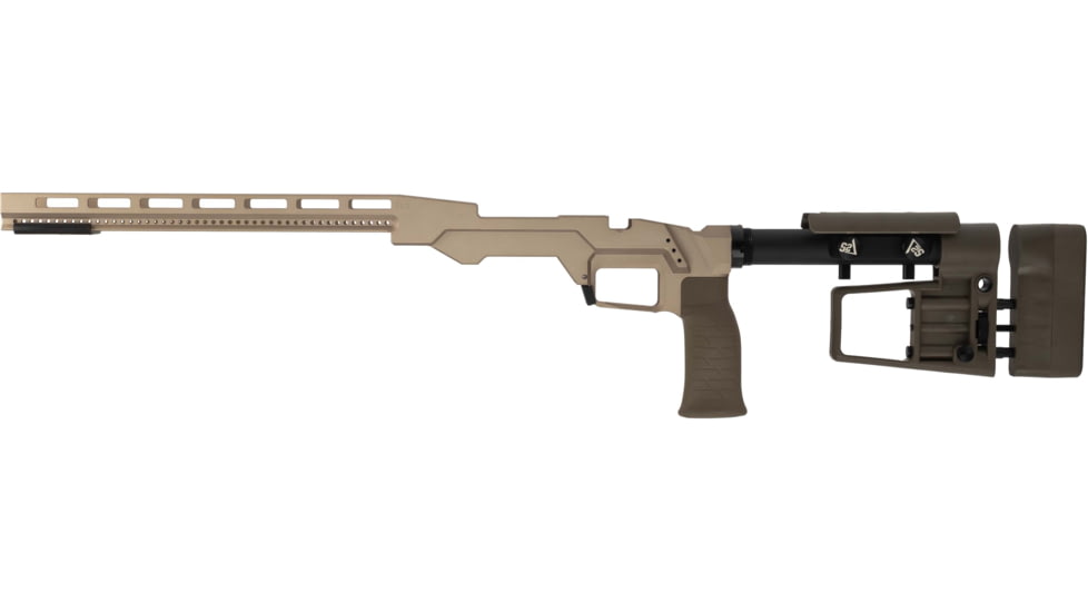 S2Delta OPMOD RS-C Remington 700 Short Action Complete Chassis System, FDE, RSC-SA700-COMPLETE-OPMOD-FDE