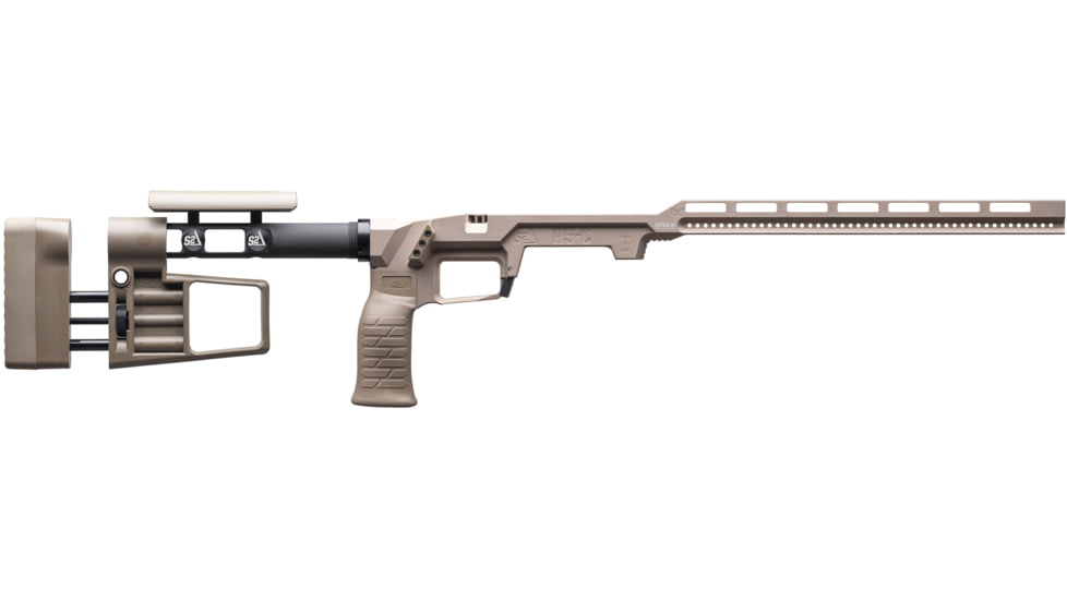 S2Delta OPMOD RS-C Remington 700 Short Action Complete Chassis System, FDE, RSC-SA700-COMPLETE-OPMOD-FDE
