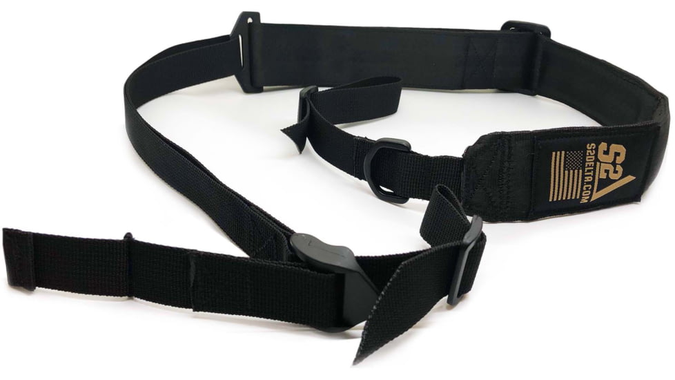 S2Delta Padded Pigtail Sling, Black, PK-SL-BLK