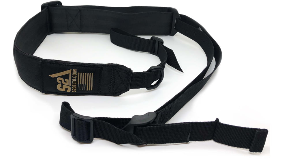 S2Delta Padded Pigtail Sling, Black, PK-SL-BLK