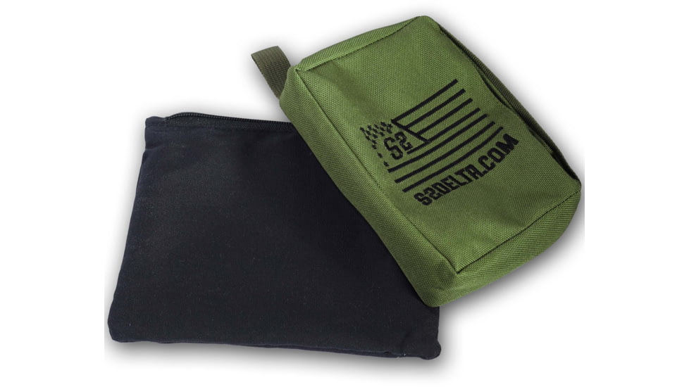 S2Delta Rear Squeeze Bag, Green, R-BAG-GRN