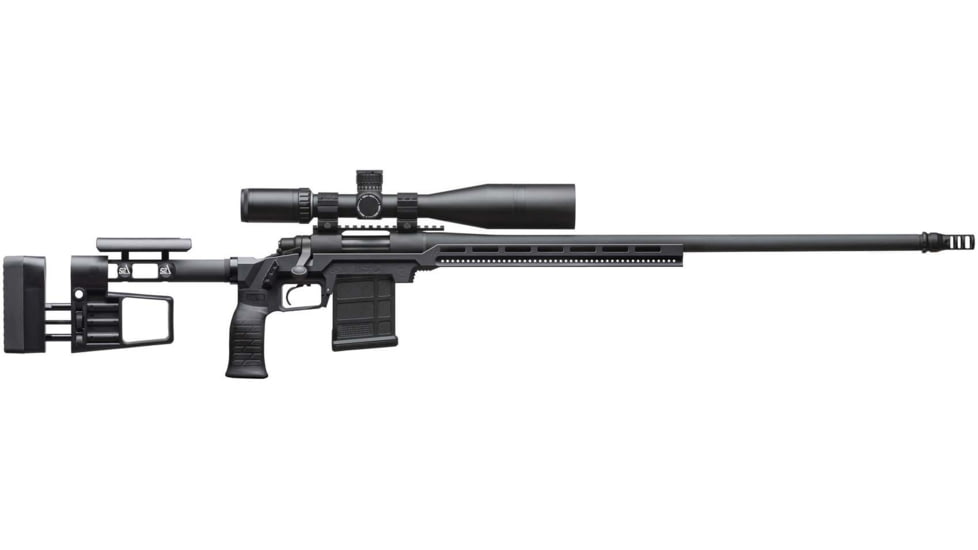 S2Delta RS-C Complete Remington Model 700 M-LOK Aluminum Rifle Stock, Short Action, Right Hand, Black, RSCSA700ALRLCOMPBLKRH