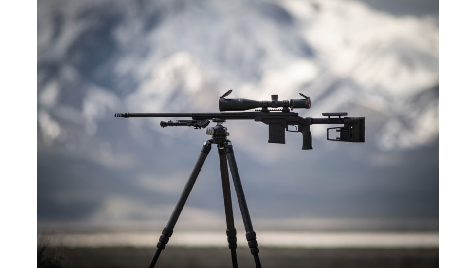 S2Delta RS-C Complete Remington Model 700 M-LOK Aluminum Rifle Stock, Short Action, Right Hand, Black, RSCSA700ALRLCOMPBLKRH