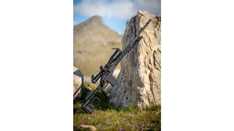 S2Delta RS-C Complete Remington Model 700 M-LOK Aluminum Rifle Stock, Short Action, Right Hand, Black, RSCSA700ALRLCOMPBLKRH