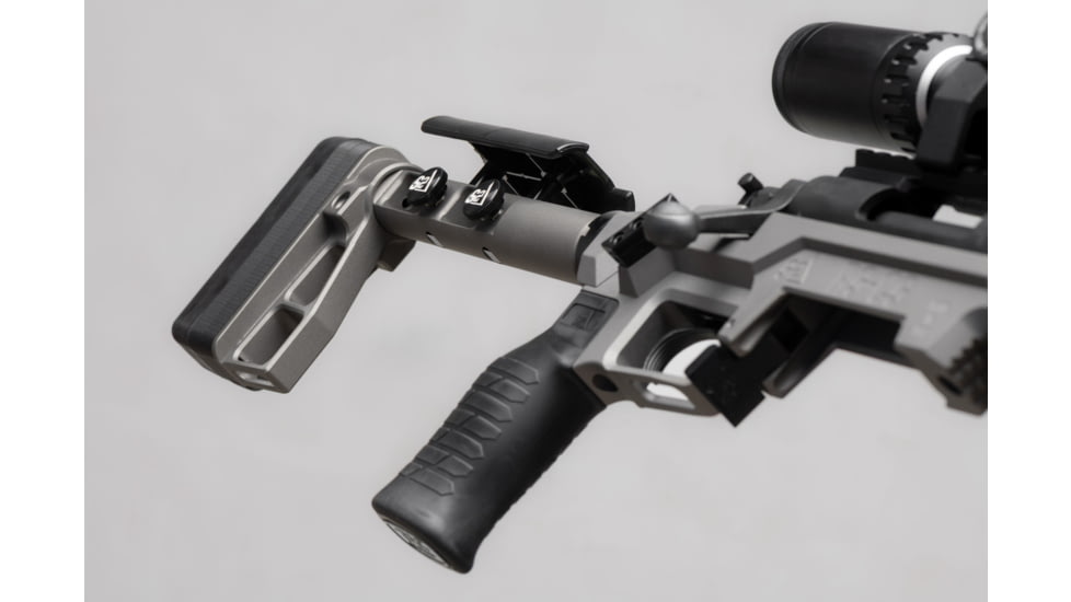 S2Delta RS-C Complete Mg-Lite Remington Model 700 Magnesium Alloy Rifle Stock, Short Action, Right Hand, Gun Metal Gray, RSC-SA700-MG-SL-RH