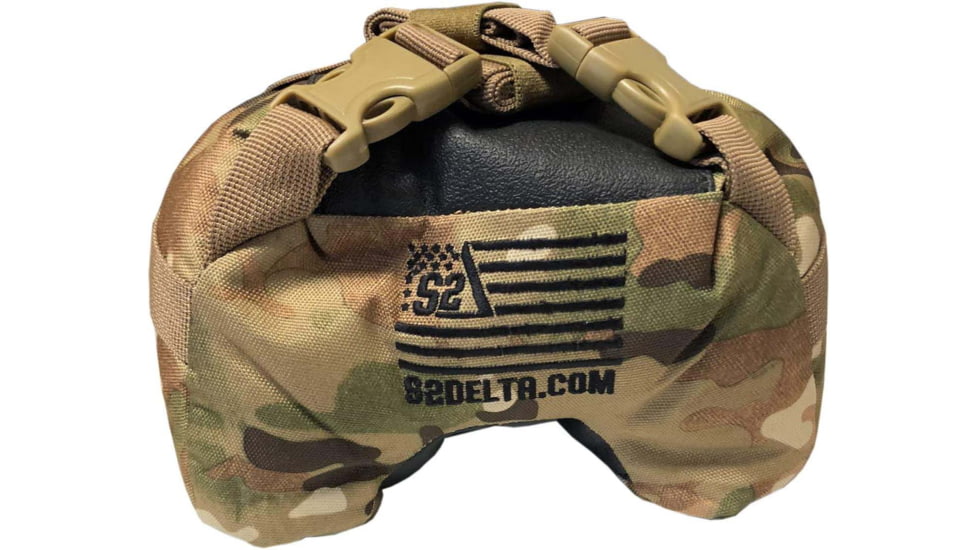 S2Delta Shooting Rest Bag, Large, Camo, C-BAG-CAM